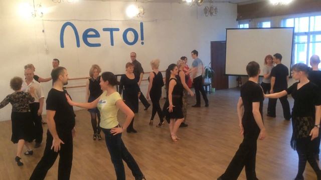 Репетиция проекта "Петербург танцует вальс" | Постановка "Танго втроем" (общая) 29.01.2016 смотреть онлайн