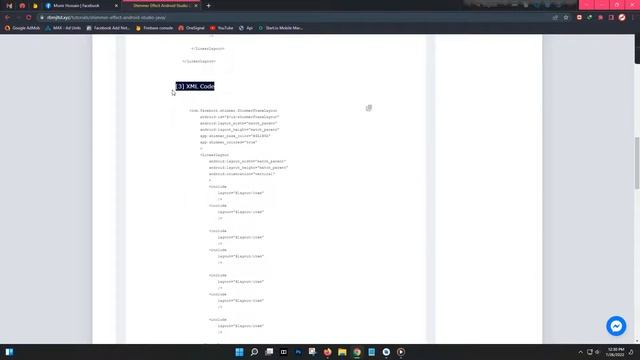 Shimmer Effect Android Studio (Java) 2022 смотреть онлайн