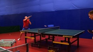 Топсы справа и слева на стабильность в настольном теннисе