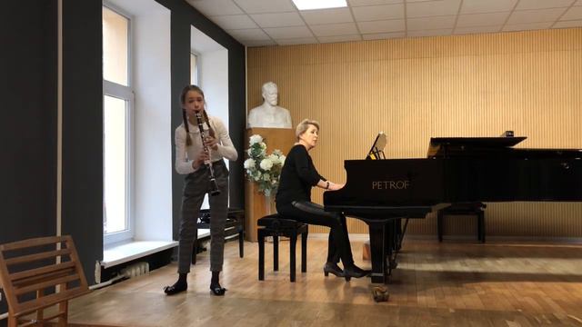 Колесникова Арина, 12 лет. М. Глинка - «Вокализ» смотреть онлайн