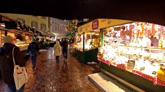 Bolzano/Bozen & Christmas market (Alto Adige Südtirol), Italy【Walking Tour】History in Subtitles 4k смотреть онлайн