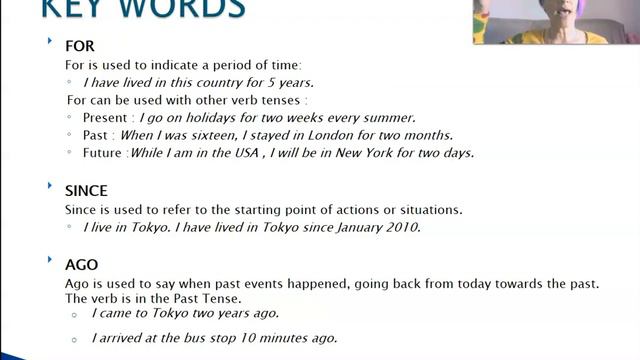 Present perfect simple and Past simple смотреть онлайн