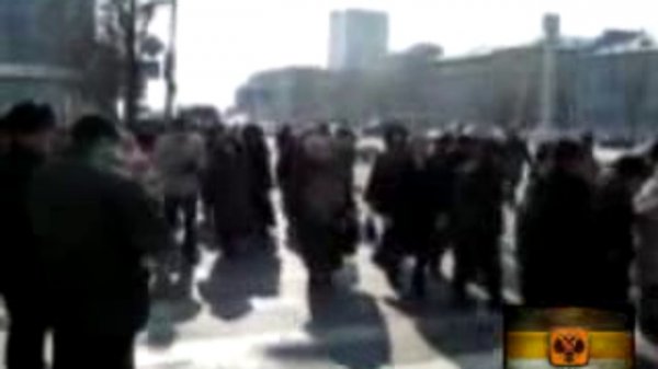 4 марта 2011 год.г.Новосибирск. Очередной митинг пенсионеров