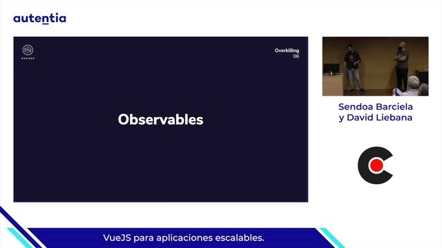VueJS para aplicaciones escalables, por Sendoa Barciela y David Liebana смотреть онлайн