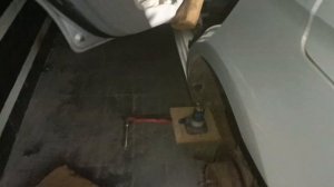 Hyundai Accent. Сварка левого стакана