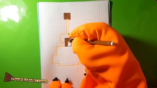 Красивые рисунки по клеточкам на тетрадный лист с Котом Баюном?. Гитара (2019 год) смотреть онлайн