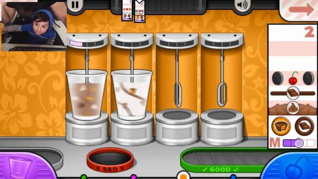 Papa's Freezeria Gameplay | Helado de Vainilla, Oreo y Chocolate con Papa Louie | Juegos para niños смотреть онлайн