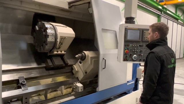 Doosan Daewoo PUMA 600 x 1600 mm cnc lathe MACH4METAL Fanuc 18iT 6945 1-2 смотреть онлайн