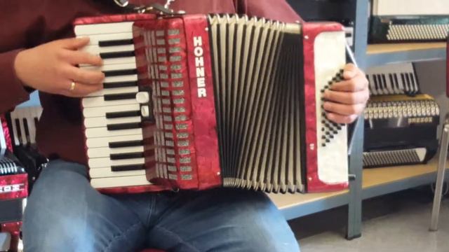 Klangprobe Akkordeon Hohner Student 48 смотреть онлайн
