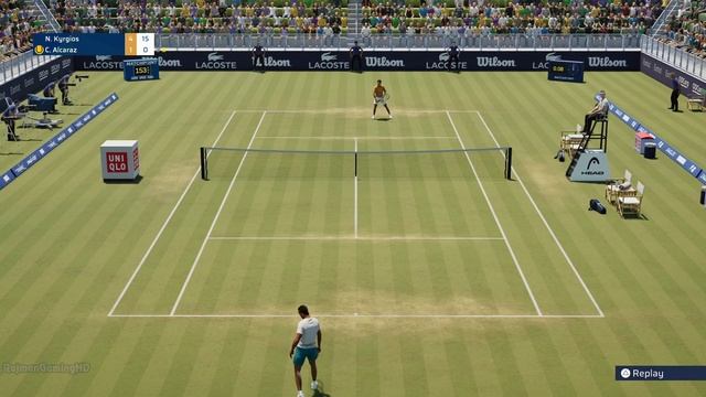 Matchpoint - Tennis Championships (PS5) Nick Kyrgios vs Carlos Alcaraz Gameplay @ 4K 60ᶠᵖˢ ✔ смотреть онлайн