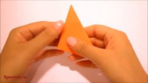 Оригами для начинающих.Лиса