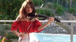 Yana Violin⭐️ close up..& Yanni Hrisomallis - "Until The Last Moment"