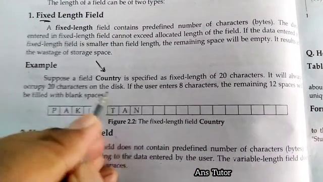 Fixed Length Field and Variable Length Field in Computer Science | 12th Computer | Class 12 Ics смотреть онлайн