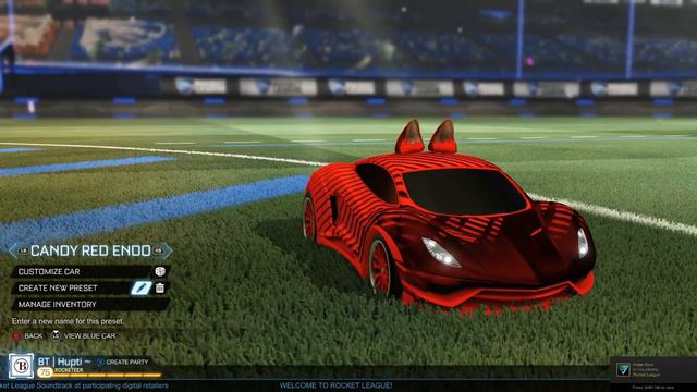 Rocket League II crimson red endo + 20xx BM decal with the best color combination смотреть онлайн