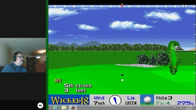 JHayesSr Playing Wicked 18 Golf (SNES) смотреть онлайн