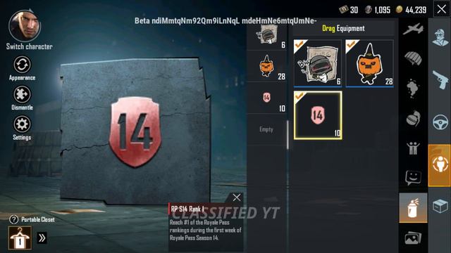 SEASON 14 ROYAL PASS : NEW TITLES , EVENTS AND OUTFITS LEAKS ( PUBG MOBILE ) смотреть онлайн