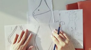 Как создать выкройку игрушки - простой способ