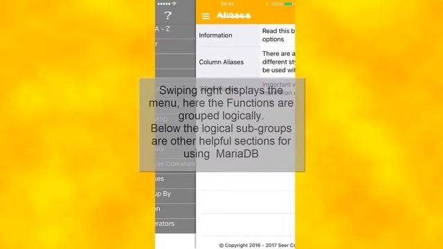 Brief video of MariaDB Functions App смотреть онлайн