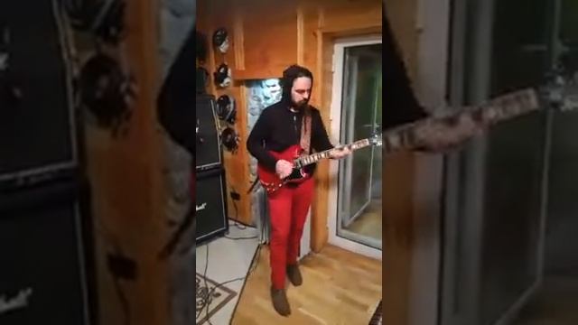 Gibson SG '61 R. into cranked Marshall JTM 45 Full Stack смотреть онлайн