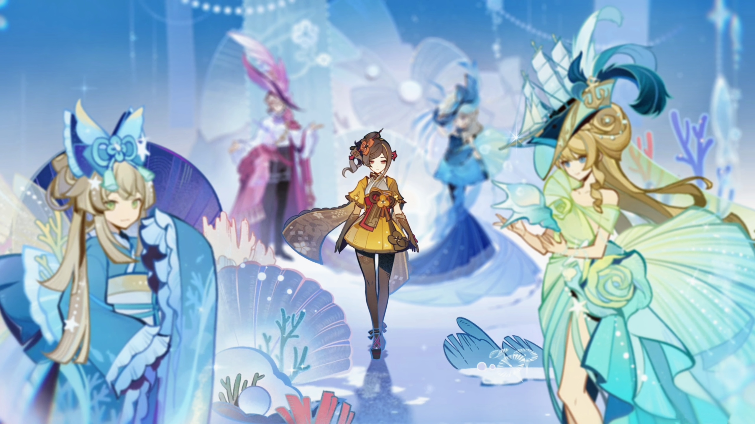 GENSHIN IMPACT 4.5 CUT SCENE  CHIORI ➤ ТИОРИ КАТ СЦЕНА 