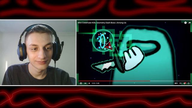 Mini Crewmate Kills Geometry Dash Boss- Реакция на Damn Seconds (Among Us) смотреть онлайн
