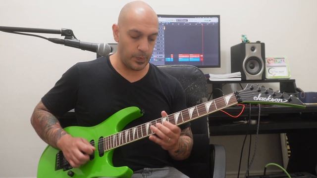 How to play ‘Little Fighter’ by White Lion Guitar Solo Lesson w/tabs смотреть онлайн
