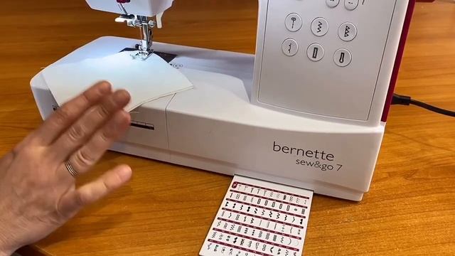 Обзор швейной машины Bernette Sew&go 7 смотреть онлайн