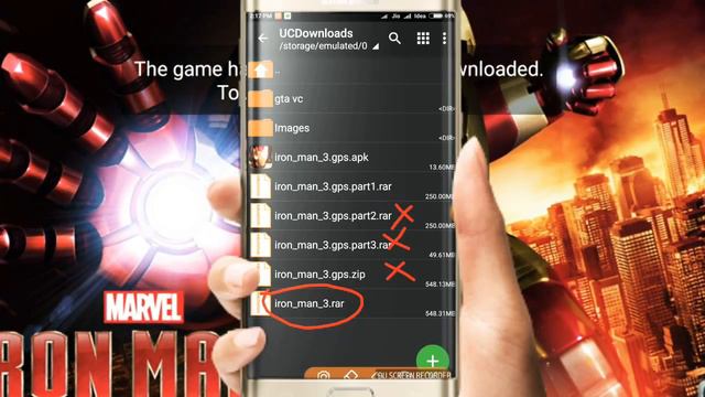 (250 MB)Highly_Compressed_ IRON_MAN_3 game,for Android 2018 смотреть онлайн
