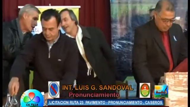 LICITACION RUTA 23 PALABRAS LUIS GILBERTO SANDOVAL PARTE 2 смотреть онлайн