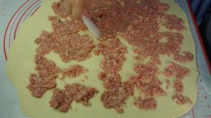 Как приготовить штрудли с фаршем и картошкой. Простой рецепт из доступных продуктов.