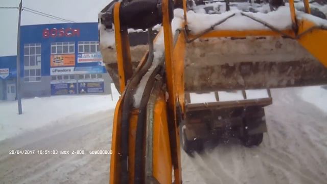 Снежная метель в Чебоксарах смотреть онлайн