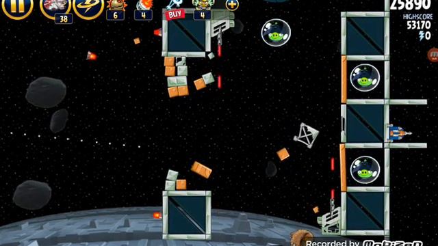 Star Wars-Angry Birds, Death Star, 3 Stars, Level 2-32 EyeZ Gaming смотреть онлайн