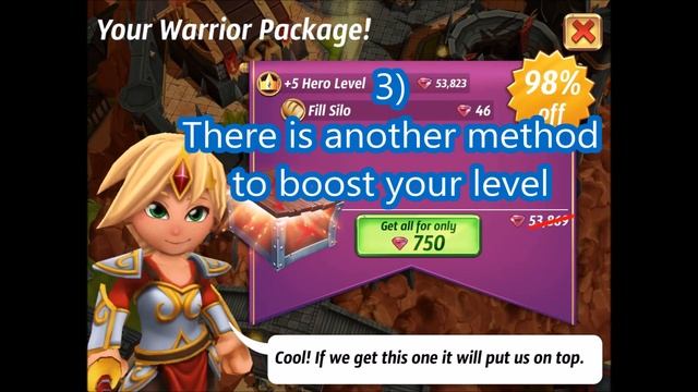 ROYAL REVOLT 2 - HOW TO BOOST YOUR KING XP (level up) смотреть онлайн