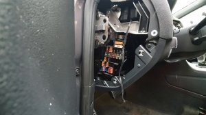 Removal of instrument cluster trim +Can Sensor Installation