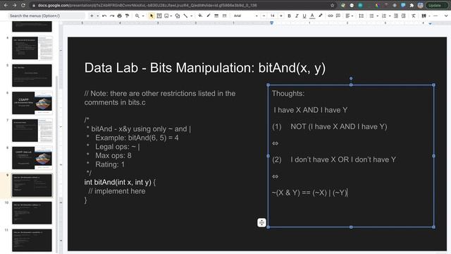 CSAPP Data Lab Explained in Detail - BitAnd смотреть онлайн