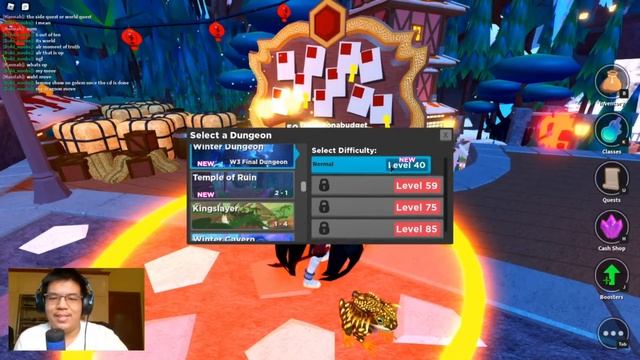 Fighting The Ice Dragon As The VOLCANO QUEEN (World Zero Gameplay) (Roblox 2021) смотреть онлайн