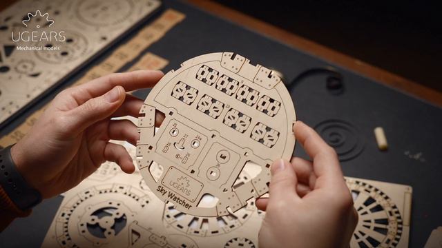 Ugears Sky Watcher Tourbillon Wooden Mechanical Model смотреть онлайн
