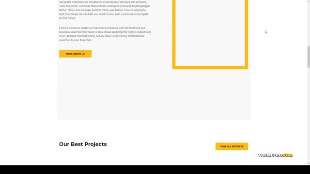 Factora - Factory Industry Business WordPress Theme manufacturing company Easy Create Website смотреть онлайн