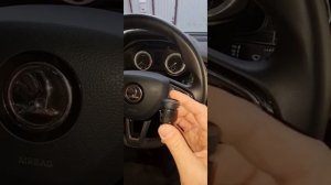 Замена кнопки START/STOP ENGINE, на авто Skoda Kodiak 2018 г.