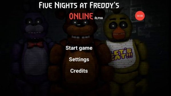 FNAF MULTIPLAYER ANDROID MENU TEST by Team Spicy and Mr.Boom