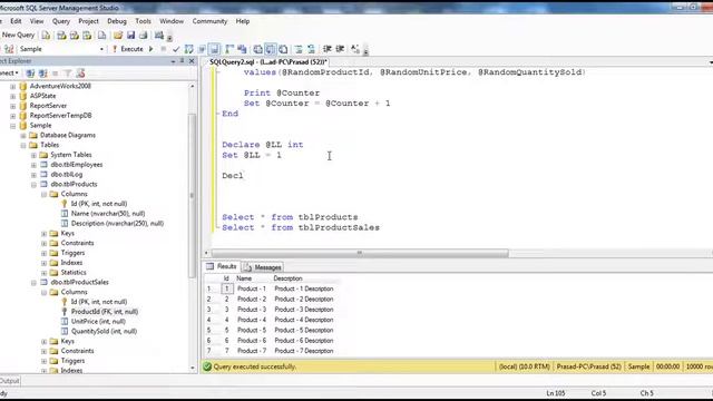 Creating a large table with random data for performance testing Part 61 смотреть онлайн
