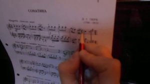 Д Г  ТЮРК СОНАТИНА C dur ПОЯСНЕНИЯ