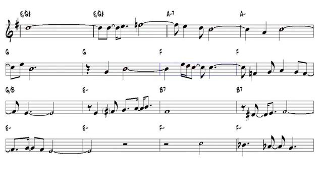 Adagio- Lara Fabian-alto sax-sheet смотреть онлайн