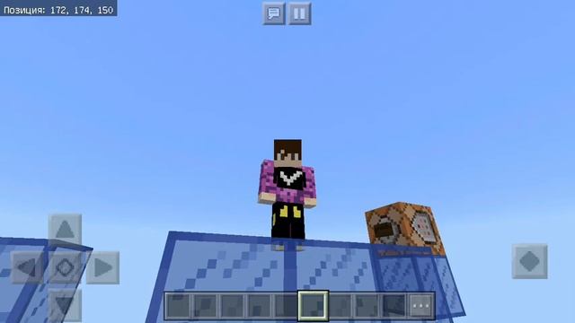 Как заспавнить блок с помощью командного блока в Майнкрафт смотреть онлайн