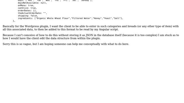 Wordpress: Plugin Development: Storing and Manipulating Data That Fits JSON in Database смотреть онлайн