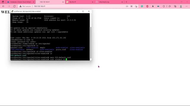 "Web Server Deployment by using Oracle Cloud" IBSDM(054978) смотреть онлайн