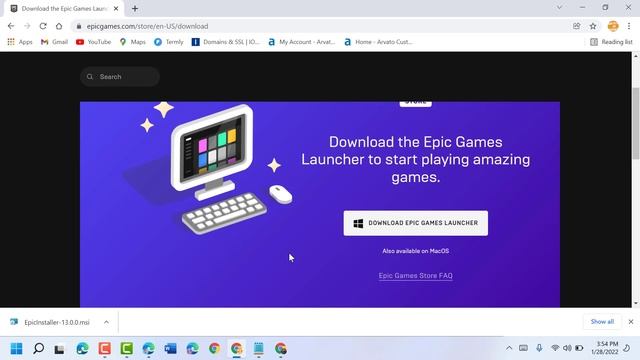 How To Download and Install Epic Games Launcher On Windows 11 смотреть онлайн