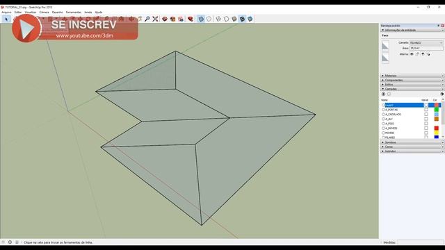 Aprenda SketchUp em 20 Minutos | Curso básico de SketchUp смотреть онлайн