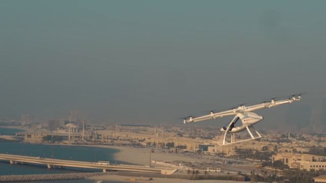 Volocopter Technology – Making of Autonomous Air Taxi Flight in Dubai смотреть онлайн