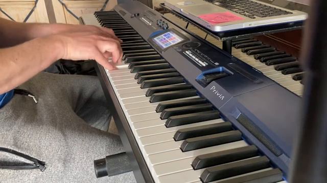 Play Along Dave Weckl Steve Weingart - In 5 - Spectrasonics Keyscape & Casio PX-560 Privia смотреть онлайн